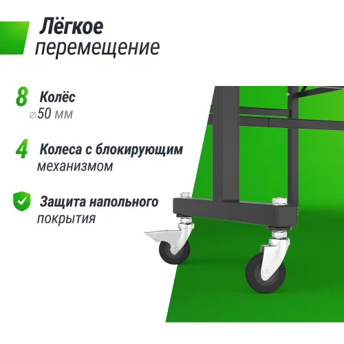 Всепогодный теннисный стол UNIX Line для улицы outdoor 6 мм, синий
